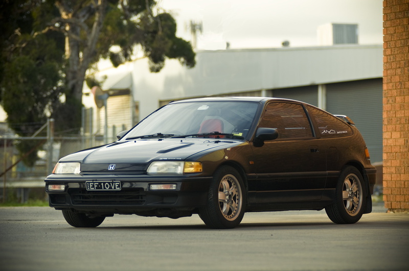 4K, honda crx, japan, cars, tuning, coupe