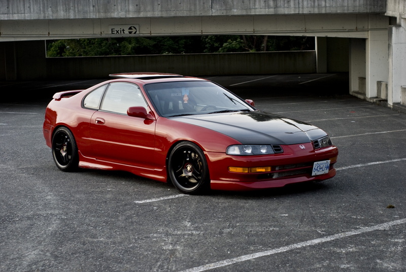 coupe, honda, tuning, japan, prelude, cars, 4K