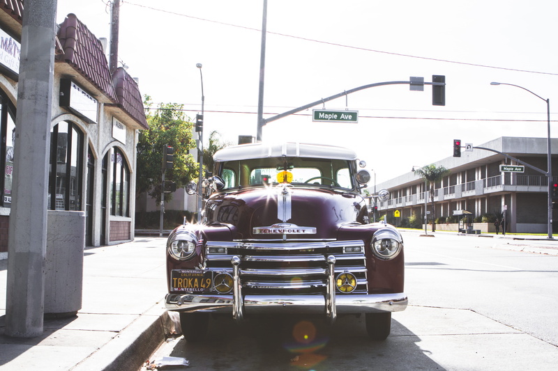 united states, outdoors, gangster, pick up, mode of transportation, public transportation, incidental people, rider, low rider, 4K, truck, building exterior