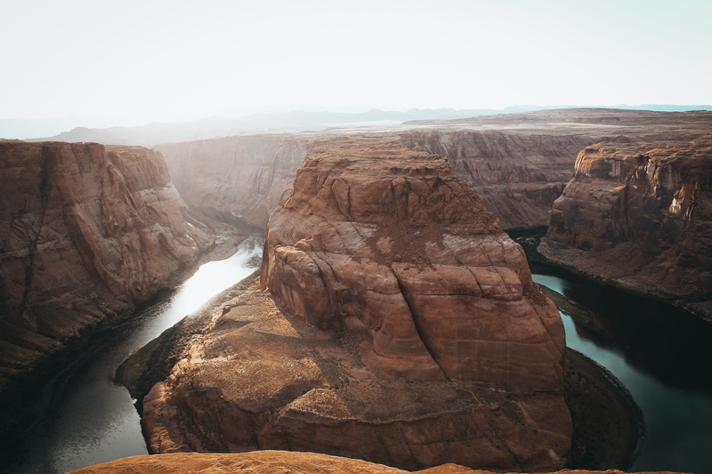 scenic, canyon, cliff, river, photo, tranquil scene, arizona, travel destinations, horseshoe bend, scenics - nature, bend, 4K, solid, climate, water, non-urban scene