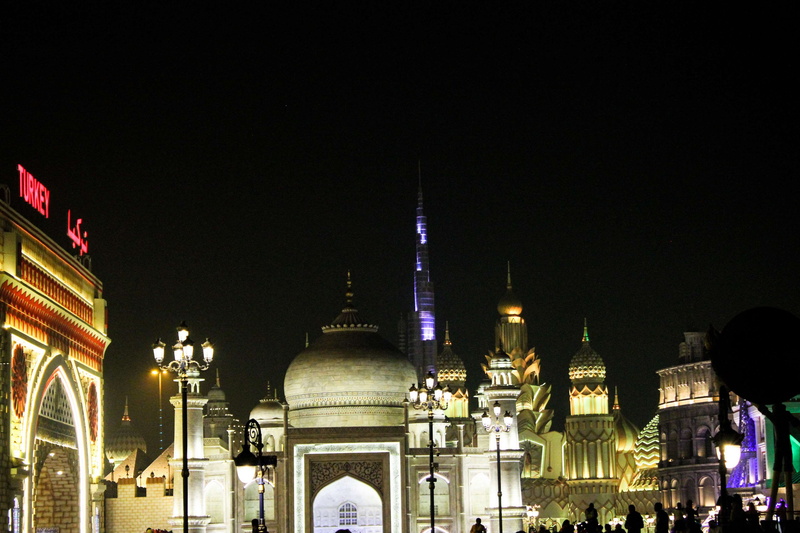 illuminated, built structure, travel destinations, building, night lights, place of worship, religion, outdoors, belief, 4K, burjkhalifa, spire, no people