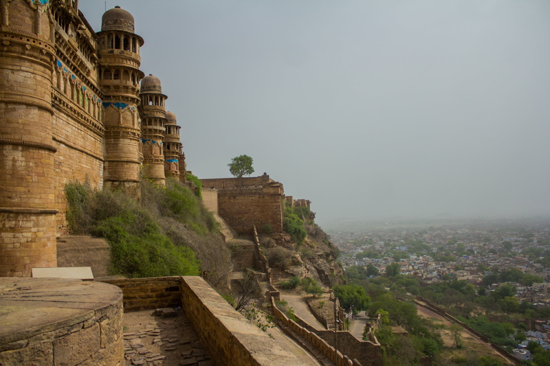 travel destinations, city, rajasthan, ancient, building, archaeology, defensive, architecture, india, history, no people, stone, monument, sky, day, travel