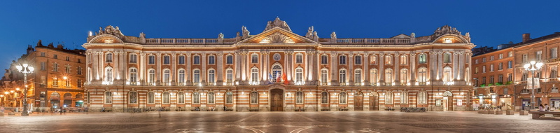 Place du Capitole, Toulouse, France, 4K