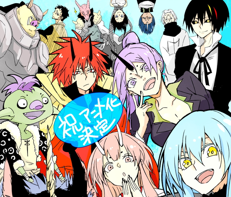 Anime, Rimuru Tempest, Milim Nava, Diablo (That Time I Got Reincarnated as a Slime), 1080P, Shion (That Time I Got Reincarnated as a Slime), Benimaru (That Time I Got Reincarnated as a Slime)