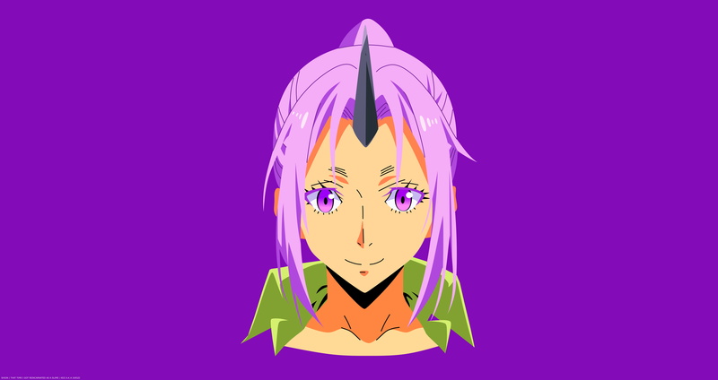 That Time I Got Reincarnated as a Slime, Face, 8K, Shion (That Time I Got Reincarnated as a Slime), Minimalist, Anime