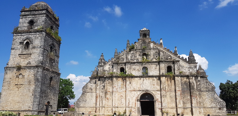 no people, tourism, the past, architecture, philippines, building, ilocos, building exterior, tower, sky, nature, travel destinations, place of worship