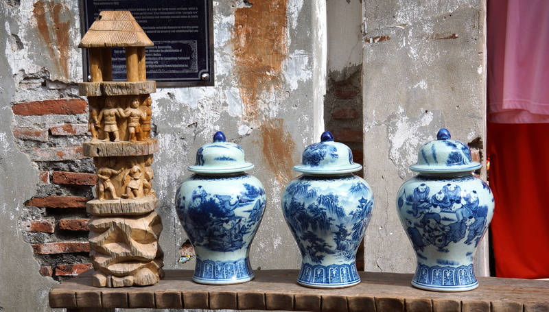 pattern, old, vigan, still life, built structure, animal representation, antique, wall - building feature, craft, building exterior, ceramics, philippines
