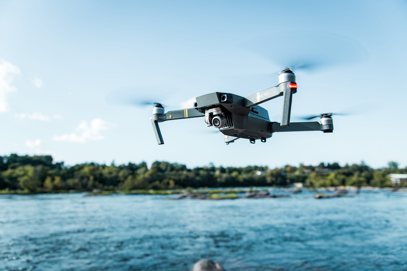 aerial, airplane, propeller, daytime, tree, outdoor, drone, aerospace industry, technology, near, day, video, 5K, river, helicopter, mode of transportation