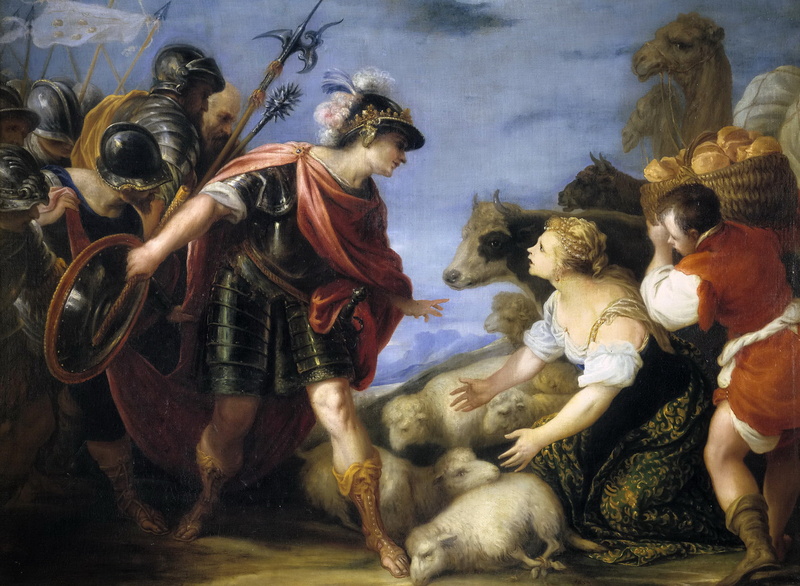 Juan Antonio de Frías Escalante, picture, The Wisdom Of Abigail, mythology, 1080P