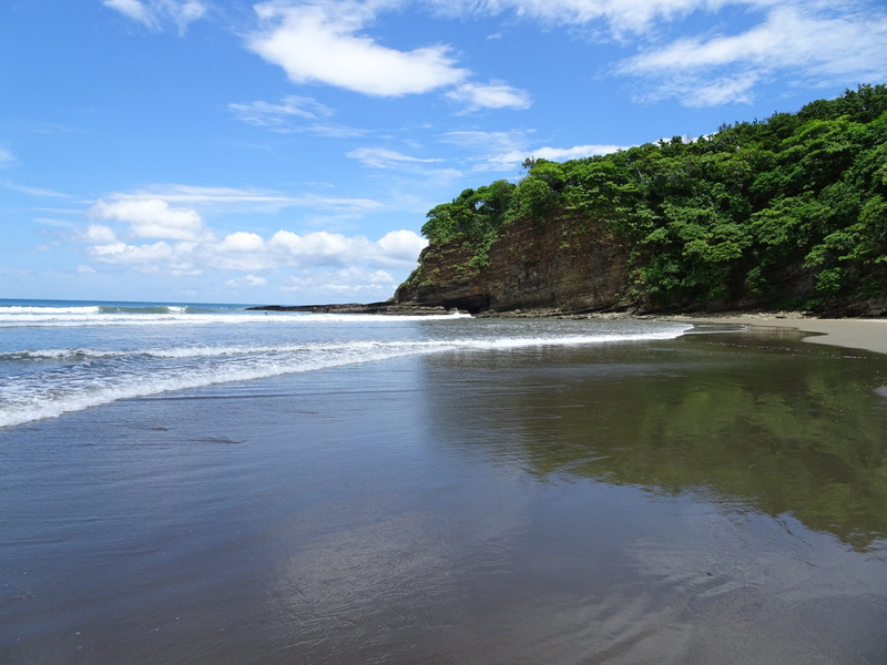 4K, scenics - nature, cloud - sky, horizon over water, tree, playa hermosa, nature, horizon, san juan del sur, land, sand, tranquil scene, day, outdoors