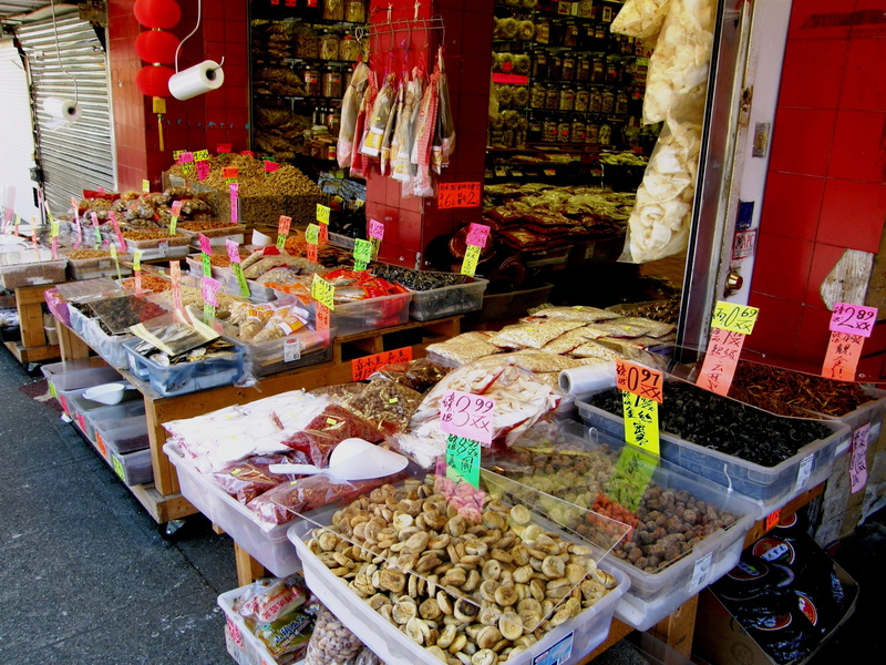 for sale, store, chinatown, singapore, city, high angle view, food and drink, night, market, abundance, chinese, cultures, business, variation, container