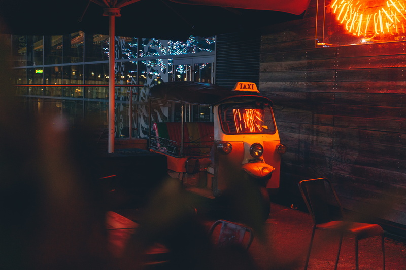urban, beside, transportation, white, chair, restaurant, transparent, vehicle, outdoors, glowing, men, wooden, business, parked, lighting equipment, car