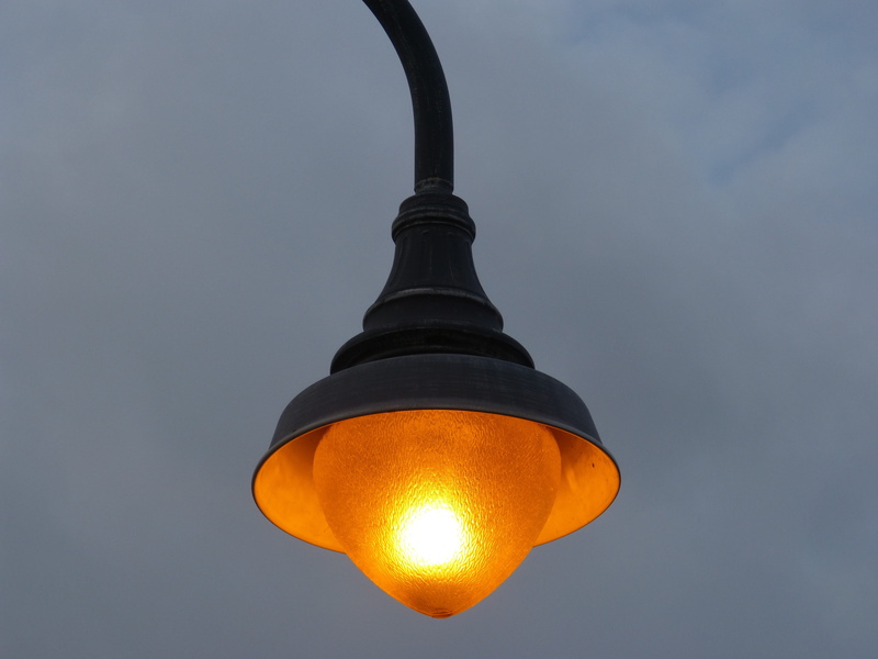 no people, burning, lighting equipment, electric lamp, colored background, Streetlamp, gray, studio shot, Lighting, single object, low angle view, light