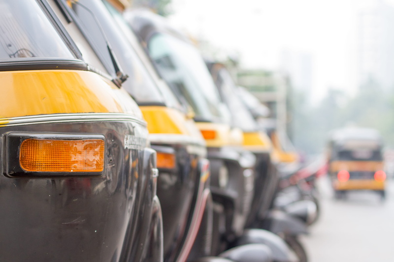 bandra west, waiting, mode of transportation, no people, city, taxi, transportation, traffic, rickshaw, mumbai, city street, outdoors, street, travel, wheel