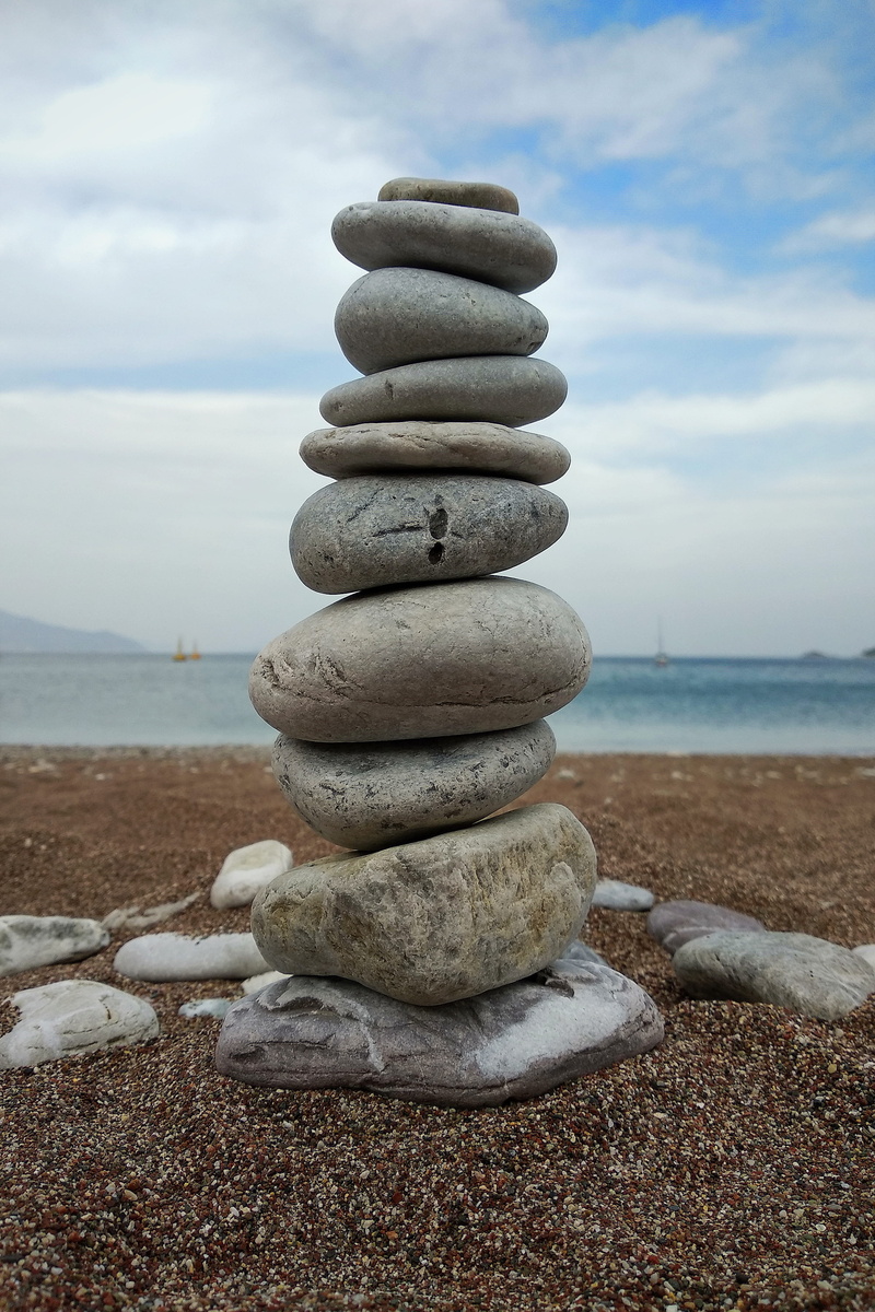 macro, sand, turkey, stone, stones, tranquil scene, rock - object, ground, balance, solid, rubble, flagstone, beauty in nature, scenics - nature, sky, land