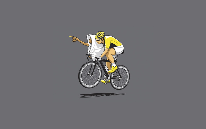 friends, monkey, background, 2K, bike, funny