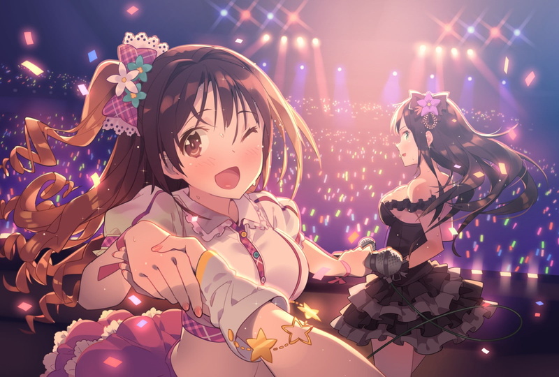 Shimamura Uzuki, 720P, Shibuya Rin, anime girls, anime, THE iDOLM@STER: Cinderella Girls