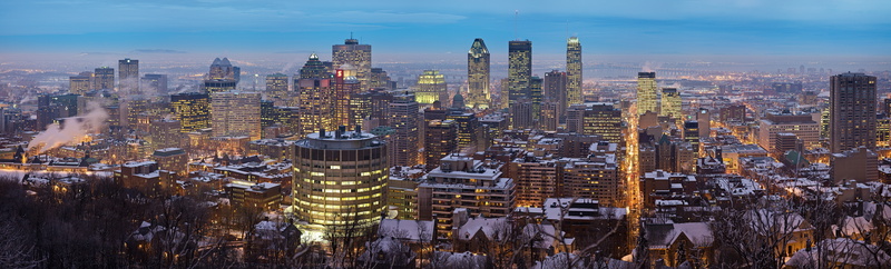 apartment, Montreal, illuminated, landscape, residential district, 8K, tall - high, urban skyline, modern, nature, building, sky, city, outdoors, city life