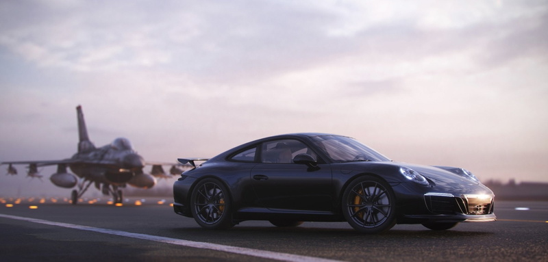 Porsche 911 Carrera T, Sport Car, Porsche, Car, Black Car, Vehicle, 1080P, Porsche 911