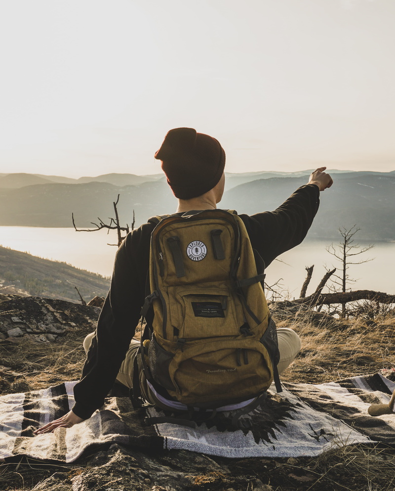 4K, view, sweater, one Person, vacations, hiking, lifestyles, rock - Object, daytime, textile, people, freedom, people Traveling, man, extreme Sports