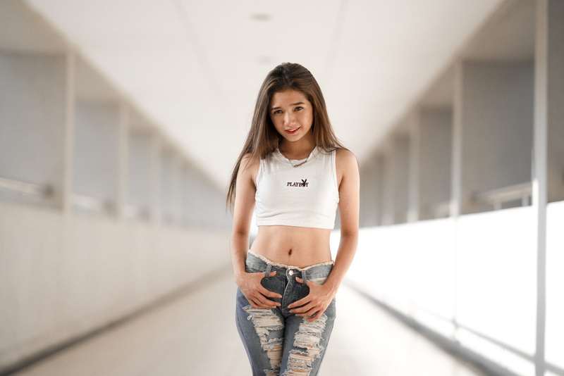 hall, young women, architecture, hair, front view, beautiful woman, hairstyle, brown hair, portrait, adult, three quarter length, adolescence, woman, skin
