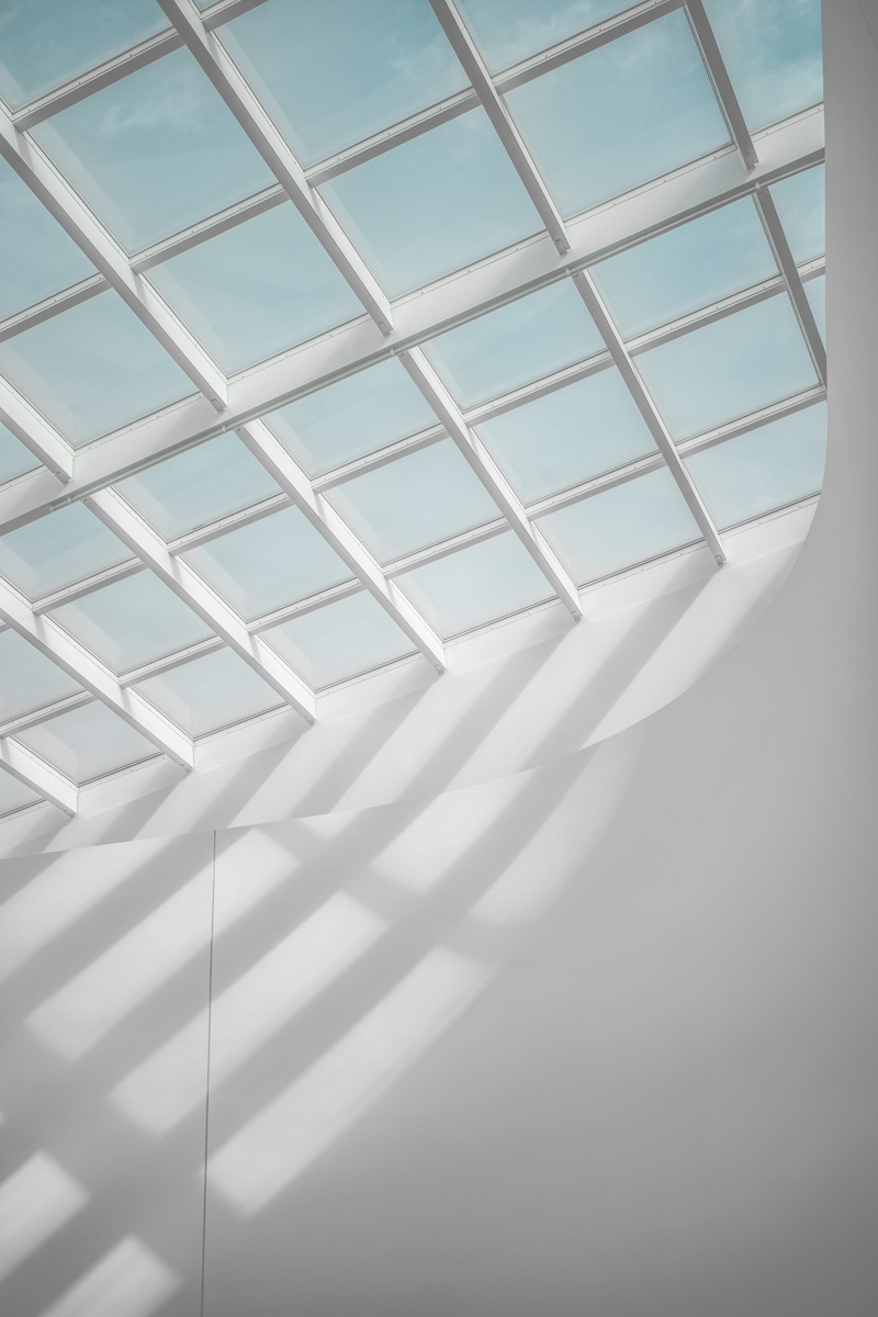 calm, skylight, close-up, 5K, built structure, bright, still life, structure, indoors, nature, low angle view, wall, no people, day, detail, white color