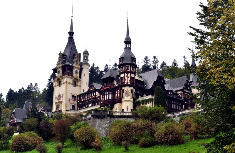 Romania, Peles Castle, 1080P, Castles