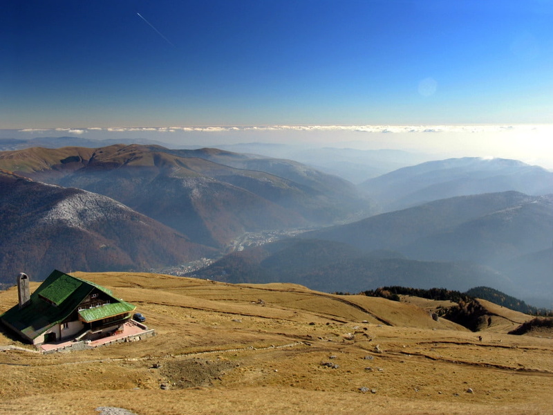 Romania, valley, prahova, art, mountains, Prahova valley, 480P, hd, nature, Sinaia