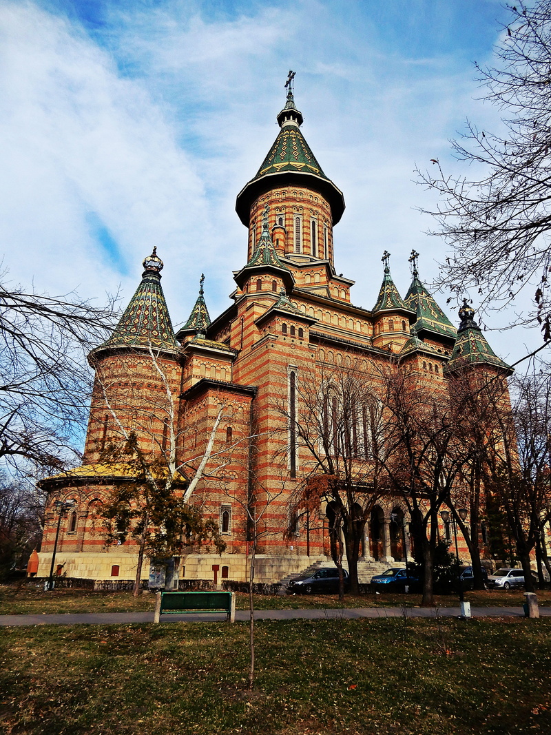 belief, orthodox church, romania, sky, history, plant, built structure, travel destinations, outdoors, building, religion, timisoara, place of worship