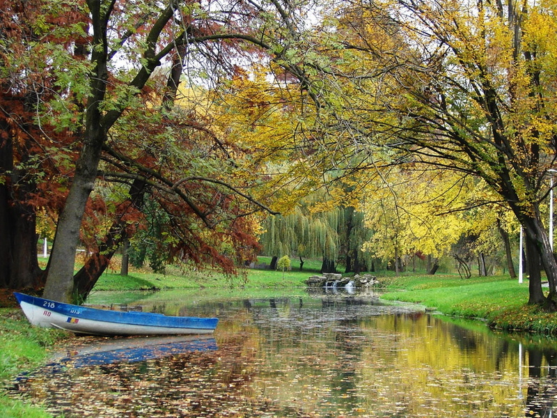 480P, city, hd, craiova, art, Craiova city park, Romania, park, nature
