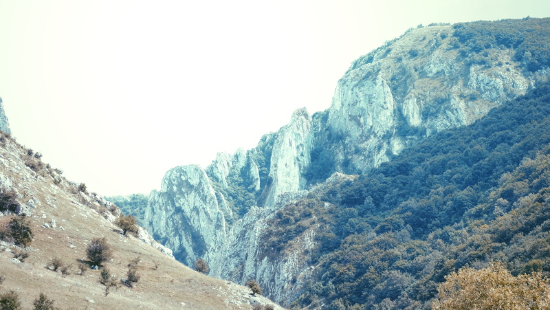 mountains, mountain range, environment, winter, clear sky, outdoors, landscape, low angle view, cluj, cold temperature, mountain peak, rock, formation