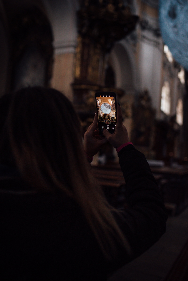 moon, portrait, photography themes, using phone, phone, holding, interior design, communication, photographing, screen, connection, woman, photo messaging