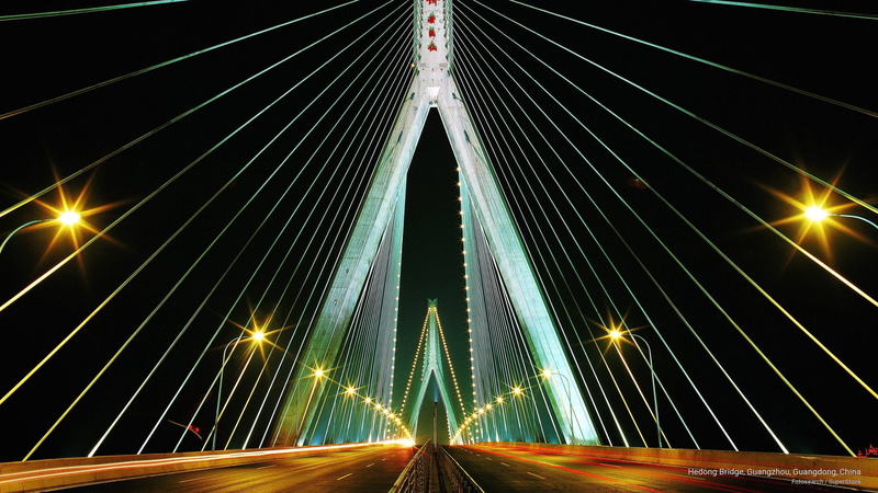 hedong, Architecture, guangzhou, 2K, bridge, china, guangdong