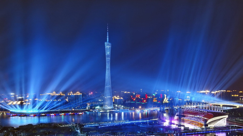 1080P, Cities, China, Canton Tower, Guangzhou