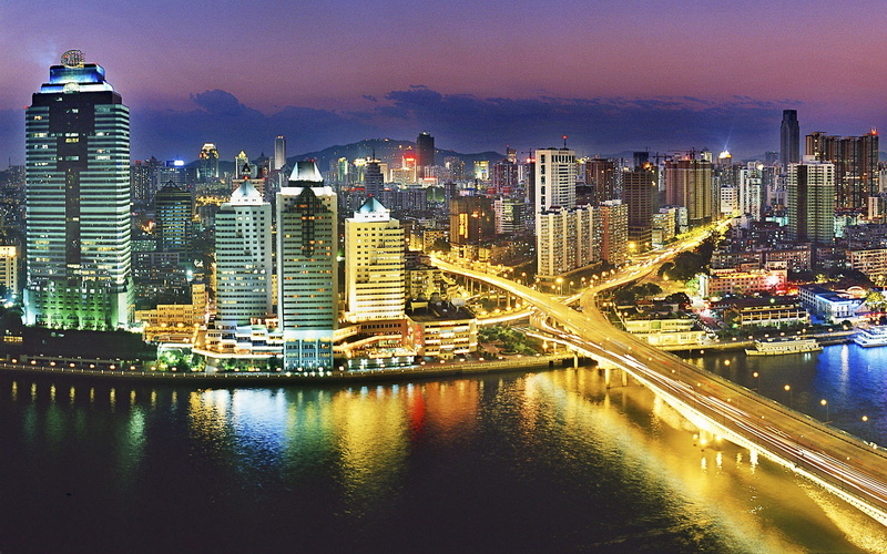 transportation, modern, cityscape, development, 1080P, architecture, building, tall - high, urban skyline, windows, skyscraper, time, no people