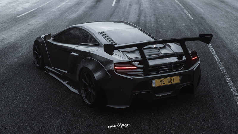 game, 4K, 2018, Forza Horizon 4, by Wallpy, McLaren, Microsoft, MP4-12C