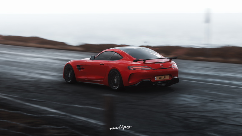 Mercedes-Benz, Forza Horizon 4, Microsoft, by Wallpy, AMG, 2018, GT R, 4K, game