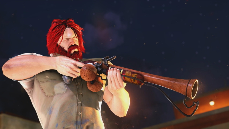 rifle, 1080P, holding, front view, leisure activity, mature adult, music, playing, real people, men, Xbox One, night, waist up, adult, males, one person