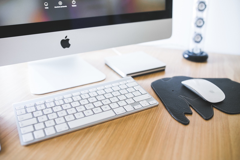 4K, hi-tech, imac, computer, desk, apple