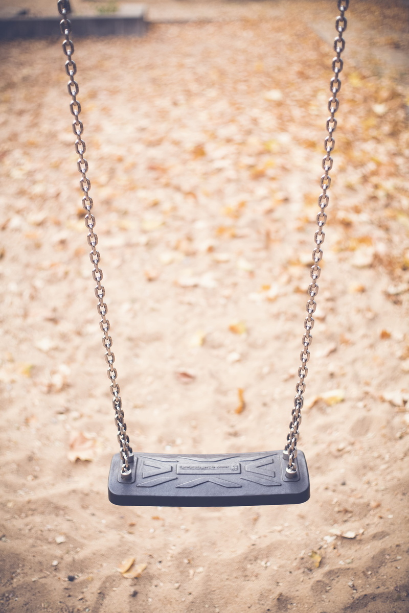 jewelry, early childhood, play area, gray, park, 5K, no people, close-up, metal, learning, swing, child, playground, accessory, outdoors, day, vacant