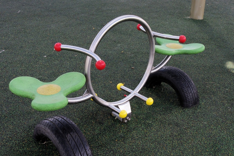 plant, nature, jungle gym, playground, sport, day, coordination, high angle view, colorful, see-saw, play, outdoors, healthy lifestyle, seat, exercise