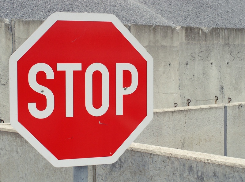 outdoors, information sign, day, capital letter, shield, communication, road sign, close-up, note, signage, information boards, stop sign, warnschild, guidance