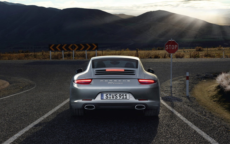 day, road, red, nature, car, text, Porsche, western script, sign, transportation, gray, no people, land vehicle, 1080P, on the move, motor vehicle, mode of transportation