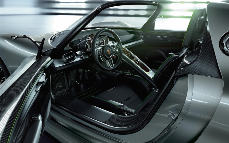 2011, spyder, silver, interior, cars, 1080P, porsche