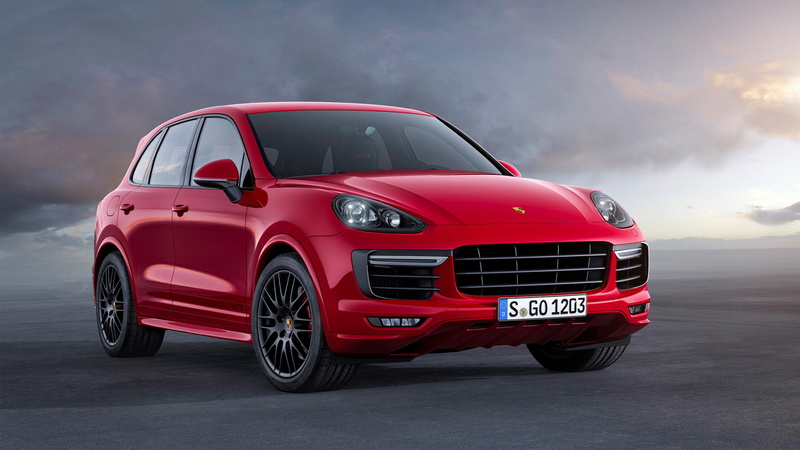porsche, 2K, red, 2015, hatchback, gts, cars, cayenne, door