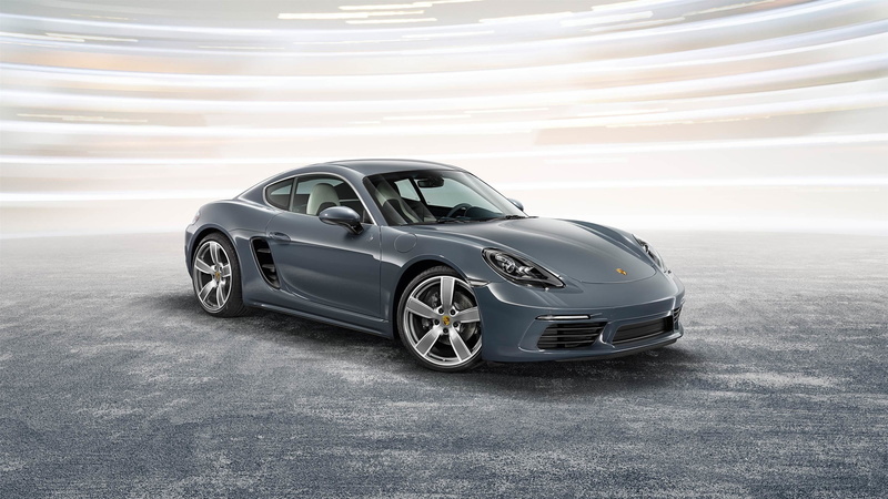 Gray, Porsche, 718, Boxster, Supercar, 2K