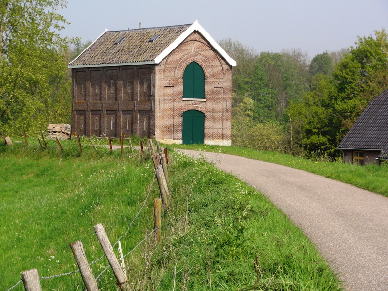 nature, no people, raod, growth, 2K, historic, appeltern, rural scene, field, street, landscape, rural, storage, built structure, architecture, outdoors