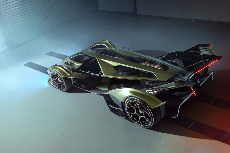 Lamborghini Lambo V12 Vision Gran Turismo, Lamborghini, Sport Car, 8K, Supercar, Vehicle, Car