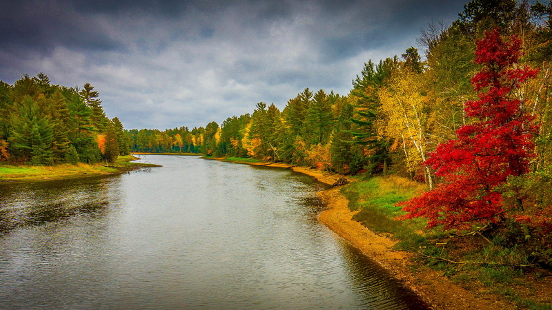 state, riverbank, river, county, hudson, new, park, manhattan, hd, york, autumn, 2K