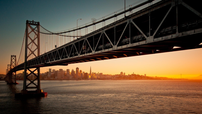 connection, office building exterior, bridge, architecture, water, travel destinations, waterfront, bridge - man made structure, outdoors, building exterior